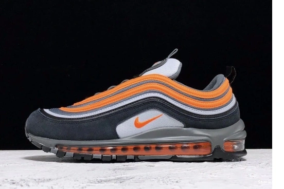 Total 921522-013 Nike Max Air 97 Grey Orange-Black Wolf 0917